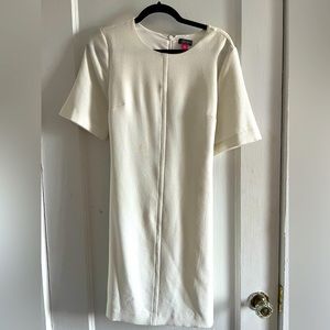 White Vince Camuto Tie Dress, Size 4
